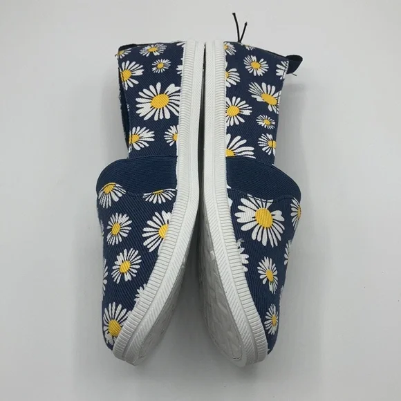 Rocket Dog Daisy Print Slip On Sneakers Size 7 - Picture 6 of 10